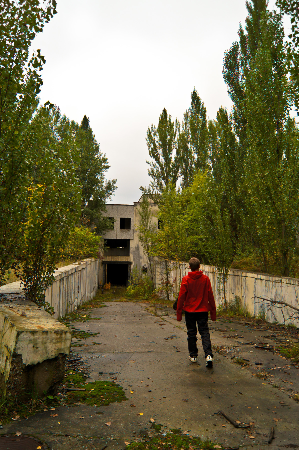 Экскурсия в зону отчуждения Чернобыльской АЭС. Чернобыль, Припять. Украина.